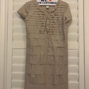 J Crew ruffled dress